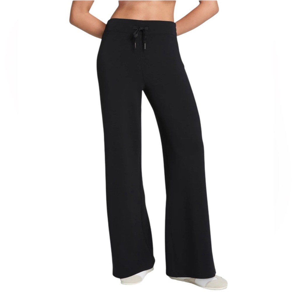SPANX Black Wide Leg Pull-On Pants XL Tall